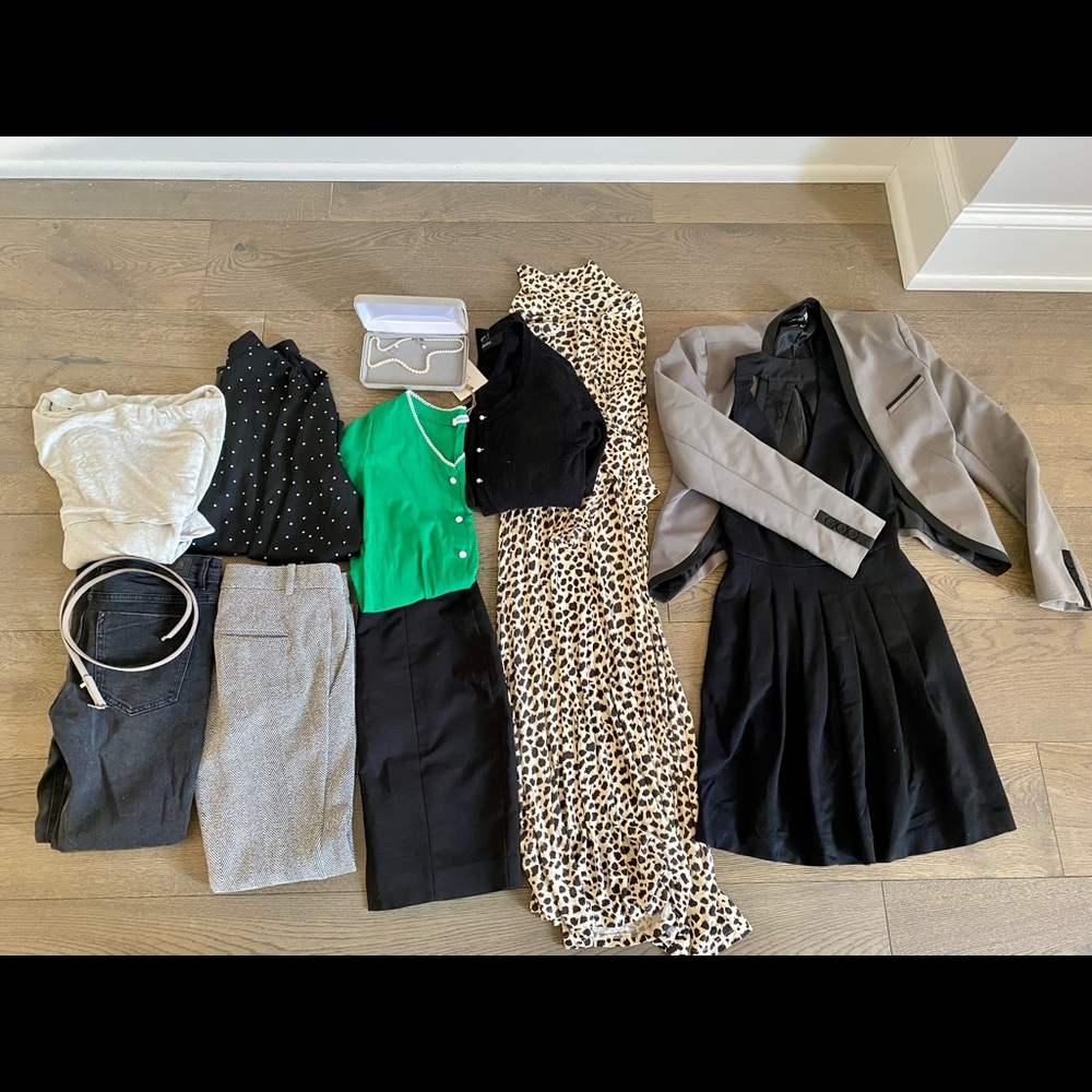 Bundle of business casual/preppy outfits SZ SM